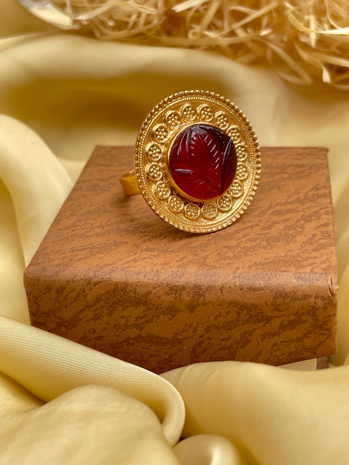 14K Gold Natural Red Yemeni Aqeeq, Beautiful Handmade Gold Ring, Unisex  Islamic Ring, Yemni Akik Ring, Engagement Ring, Jewellery Gift - Etsy